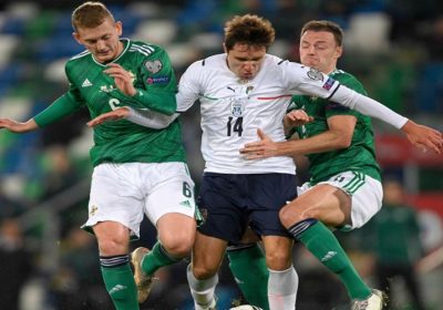 ไฮไลท์ ฟุตบอลโลก รอบคัดเลือก โซนยุโรป ไอร์แลนด์เหนือ 0-0 อิตาลี